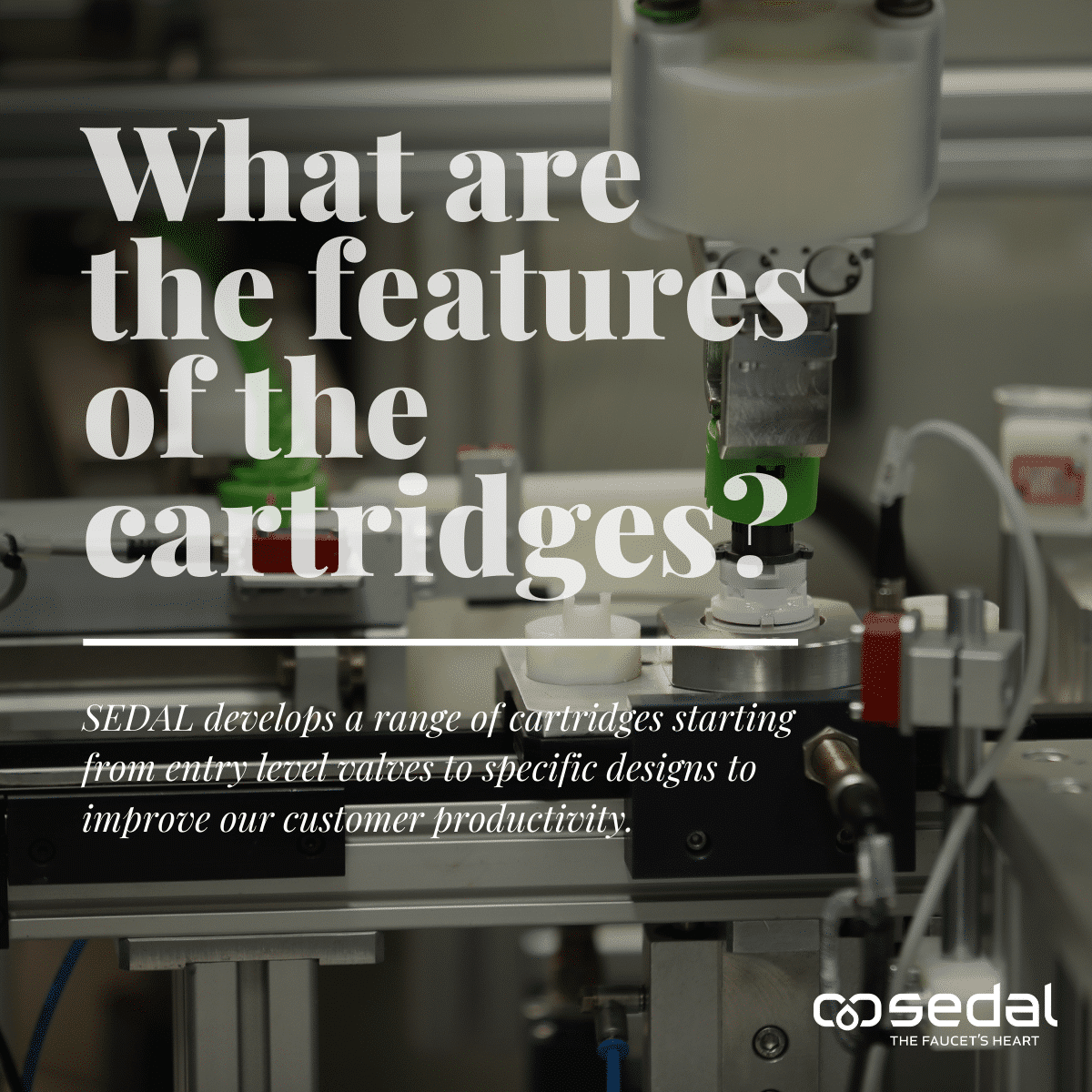 What are the features of the cartridges?