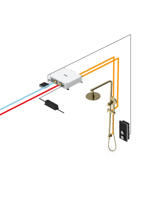 Digital Shower Installation
