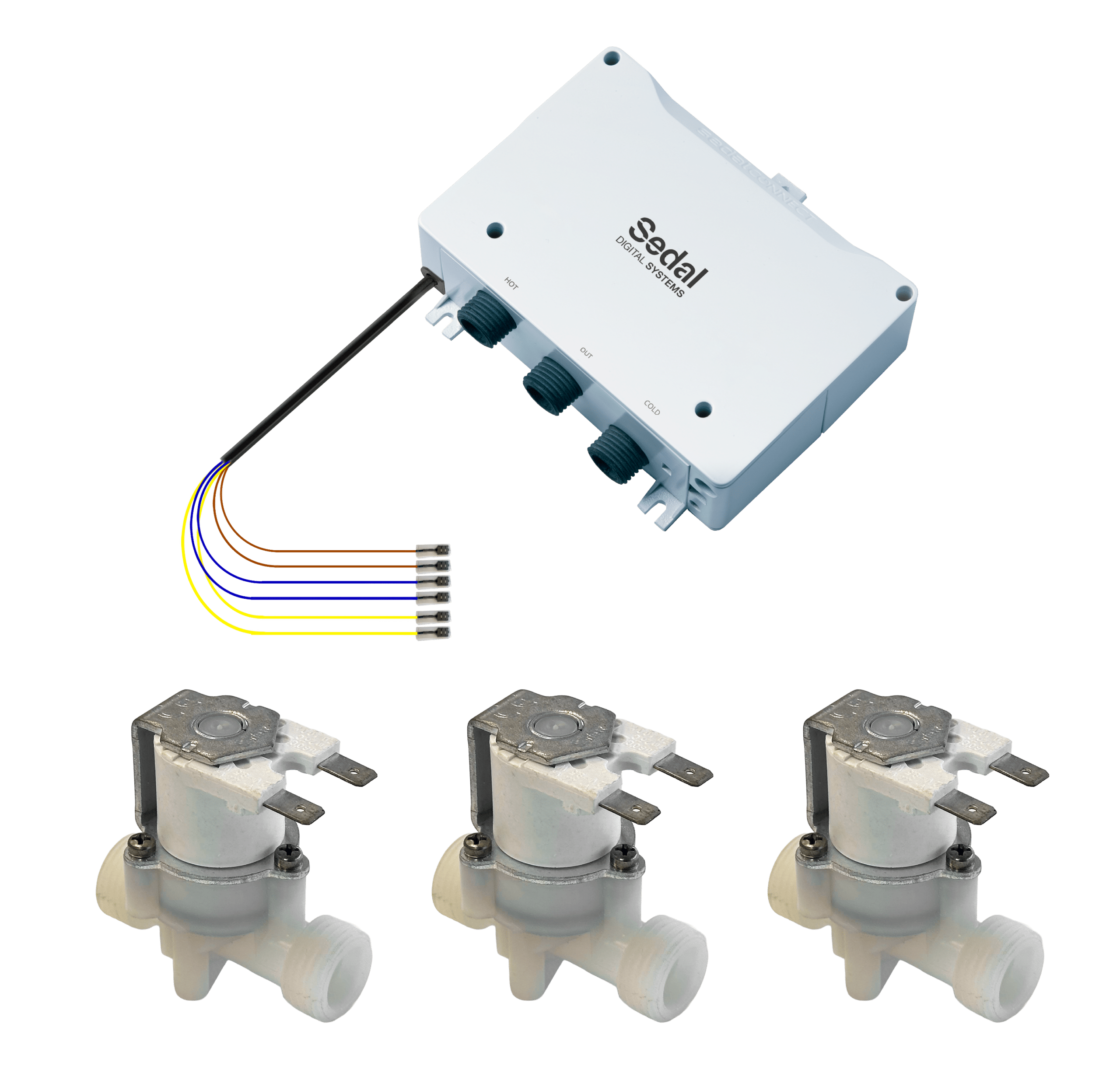 T1 Shower Class I with 3 Outlets